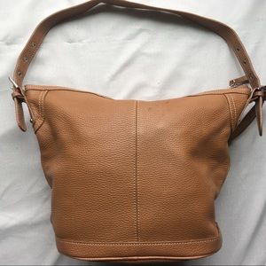 Maxx New York | Bags | Maxx New York Pebbled Brown Leather Purse | Poshmark